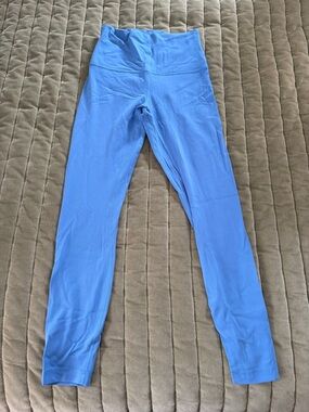 Lulu Align Leggings- Periwinkle Blue